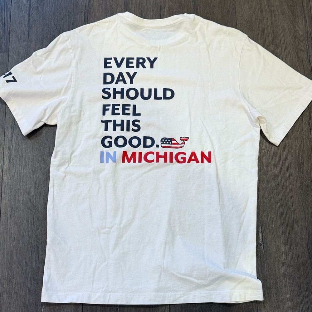 Vineyard Vines Michigan Short Sleeve Shirt